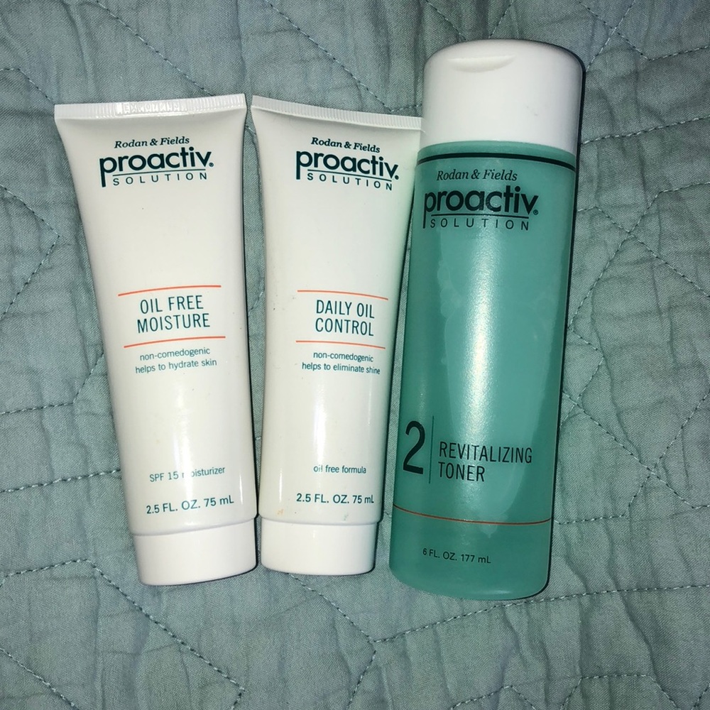 Proactive toner moisturizer spf 15 oil control